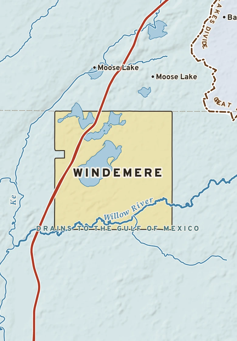 Atlas plate of Windemere, Minnesota.