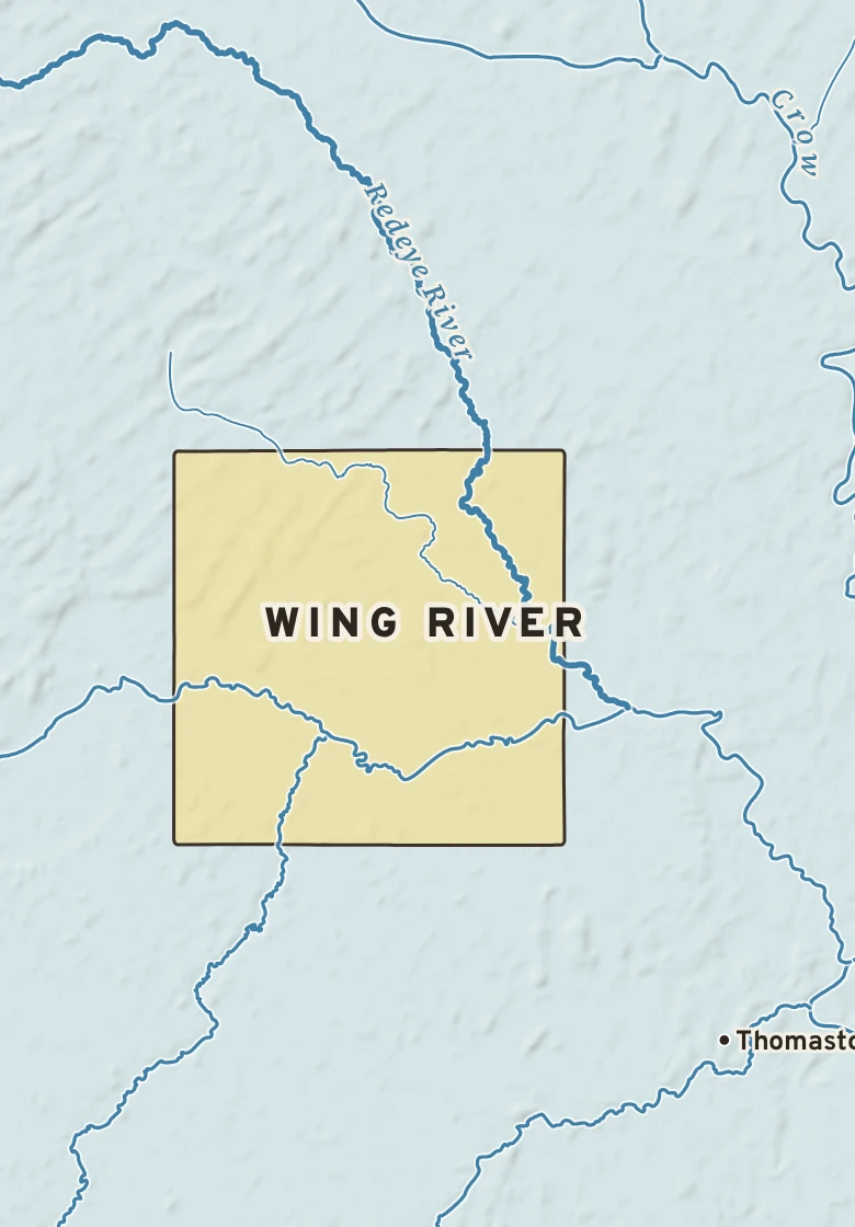 Atlas plate of Wing River, Minnesota.