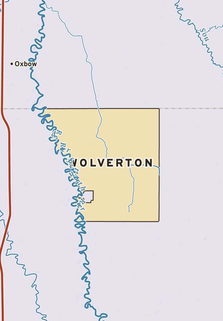 Atlas plate of Wolverton, Minnesota.