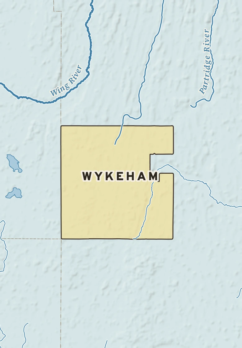 Atlas plate of Wykeham, Minnesota.