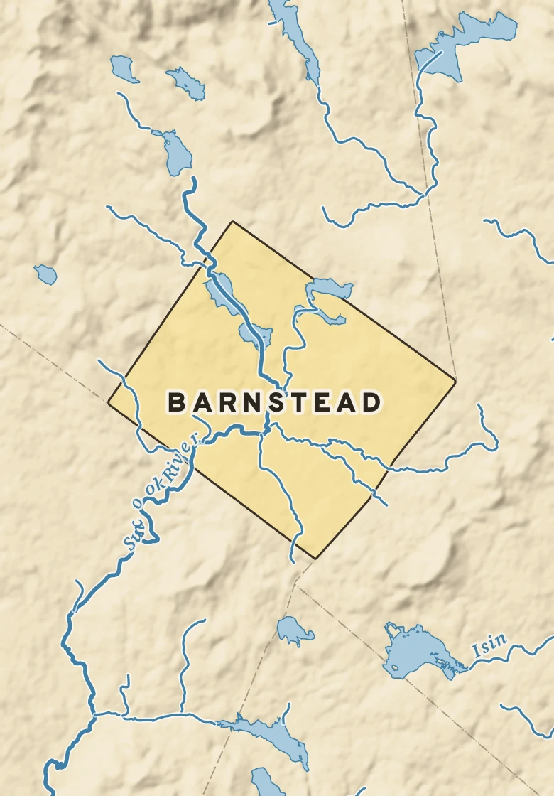 Atlas plate of Barnstead, New Hampshire.