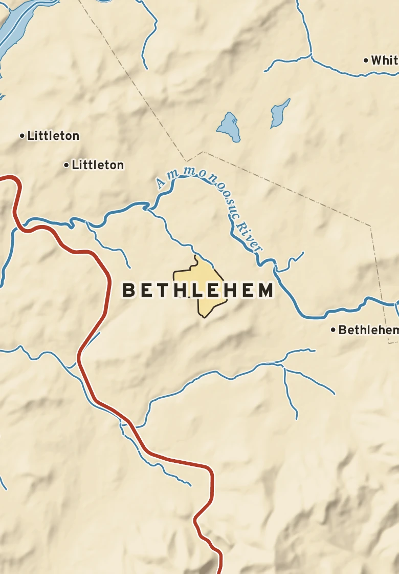Atlas plate of Bethlehem, New Hampshire.
