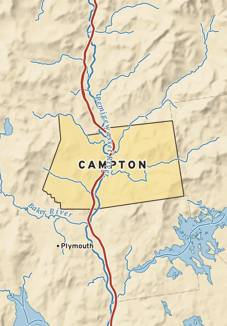 Atlas plate of Campton, New Hampshire.