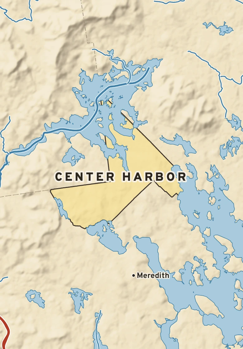 Atlas plate of Center Harbor, New Hampshire.