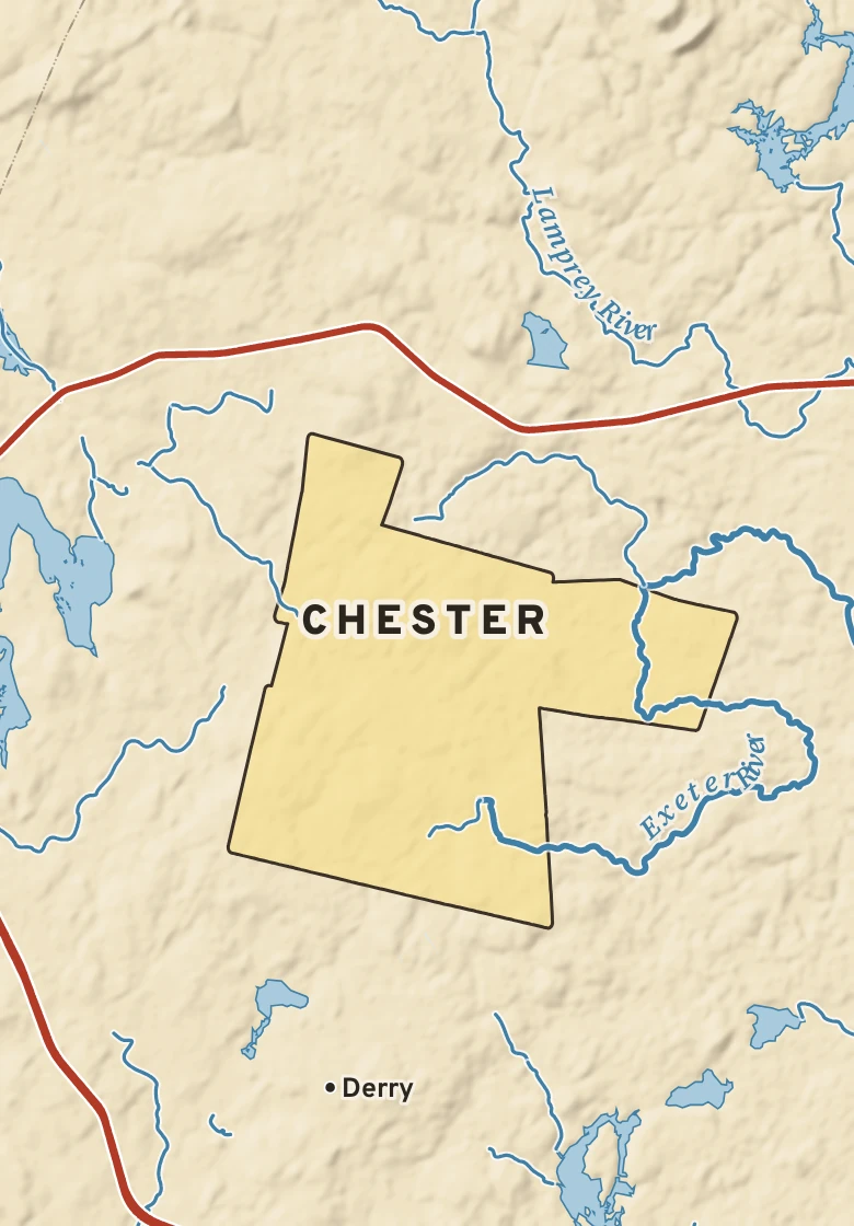 Atlas plate of Chester, New Hampshire.