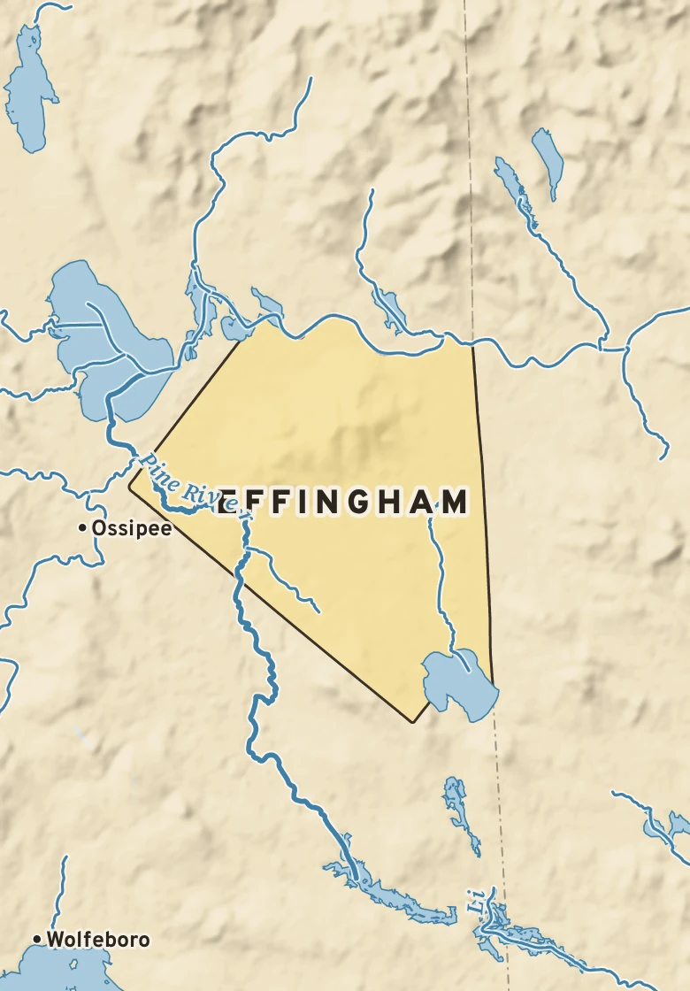 Atlas plate of Effingham, New Hampshire.