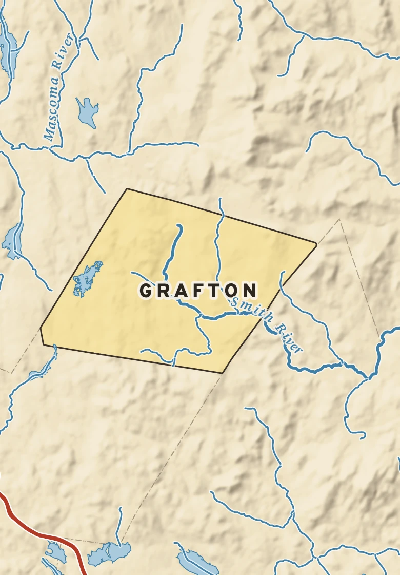Atlas plate of Grafton, New Hampshire.