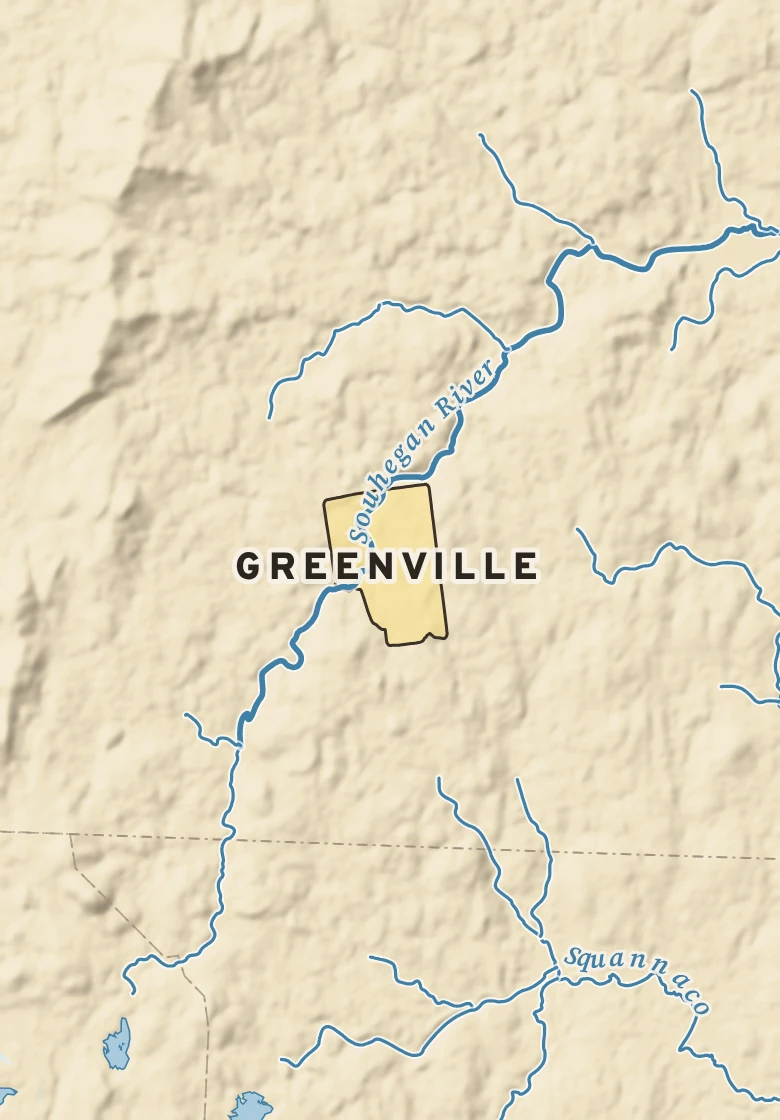 Atlas plate of Greenville, New Hampshire.
