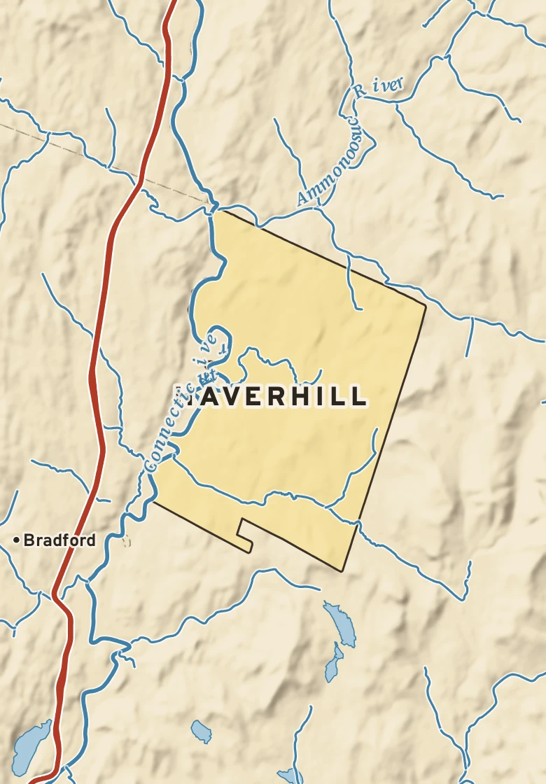 Atlas plate of Haverhill, New Hampshire.