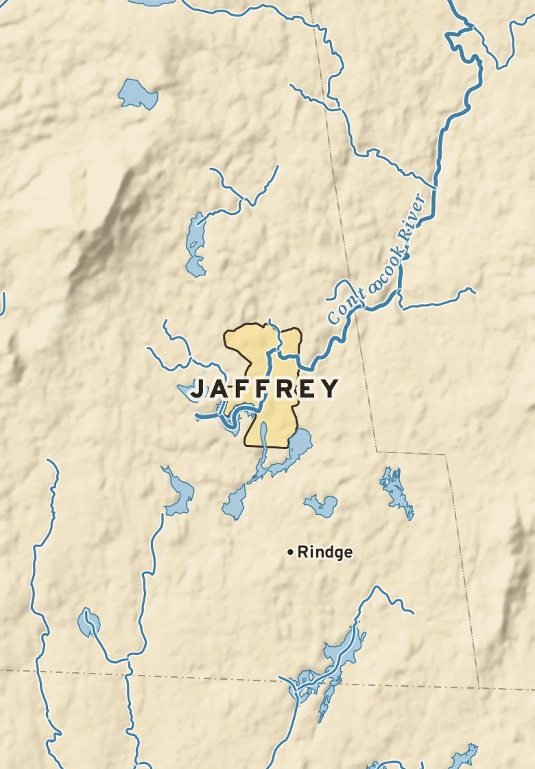 Atlas plate of Jaffrey, New Hampshire.