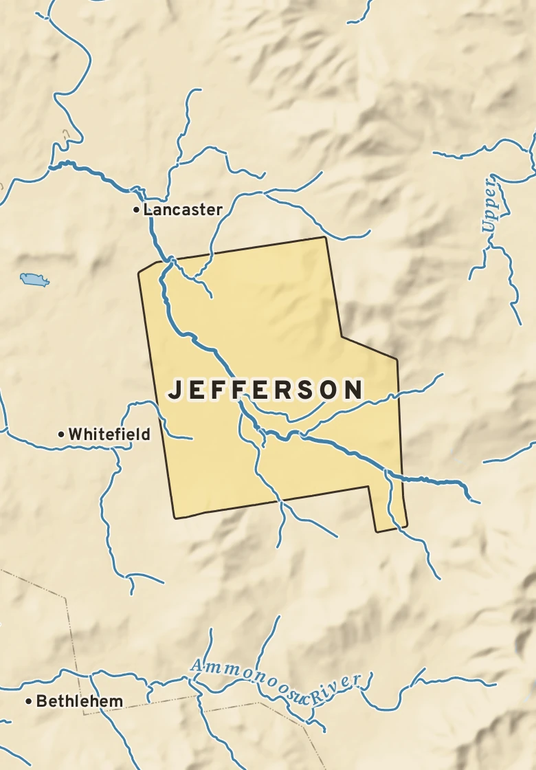 Atlas plate of Jefferson, New Hampshire.