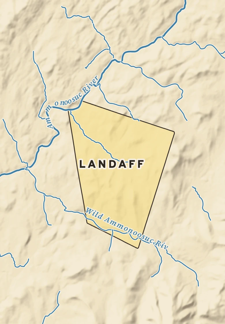 Atlas plate of Landaff, New Hampshire.