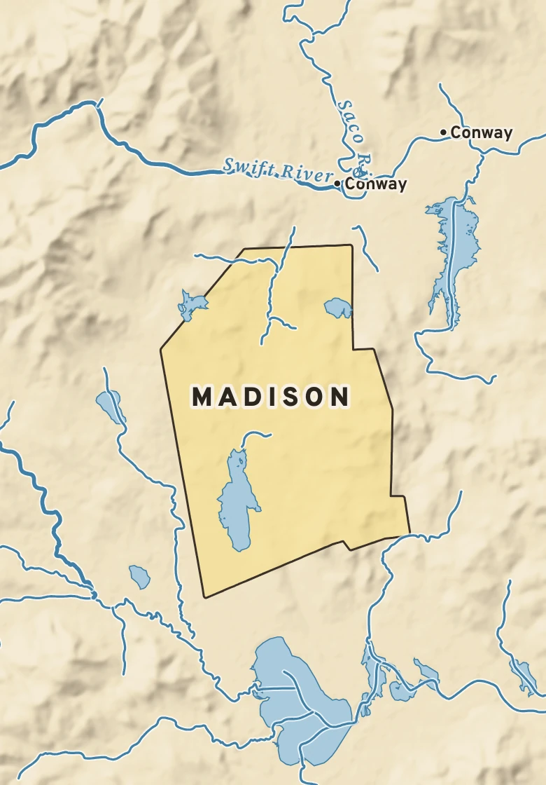 Atlas plate of Madison, New Hampshire.