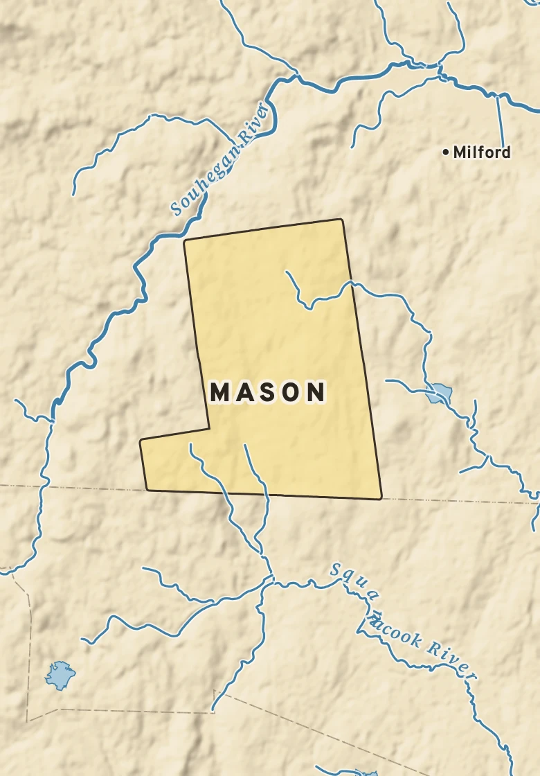 Atlas plate of Mason, New Hampshire.