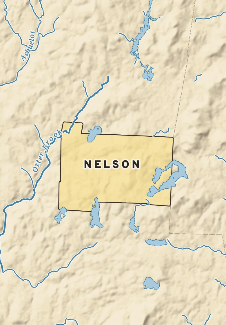 Atlas plate of Nelson, New Hampshire.