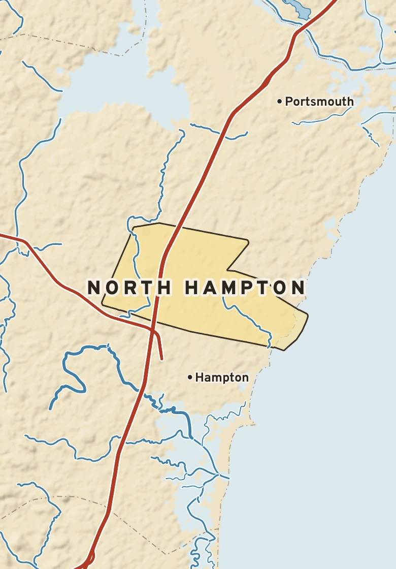 Atlas plate of North Hampton, New Hampshire.