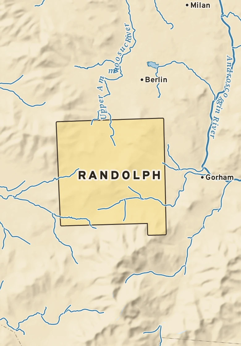 Atlas plate of Randolph, New Hampshire.