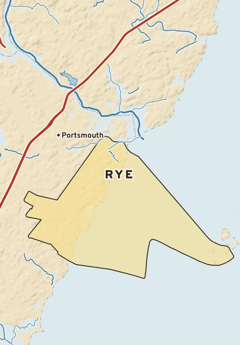 Atlas plate of Rye, New Hampshire.