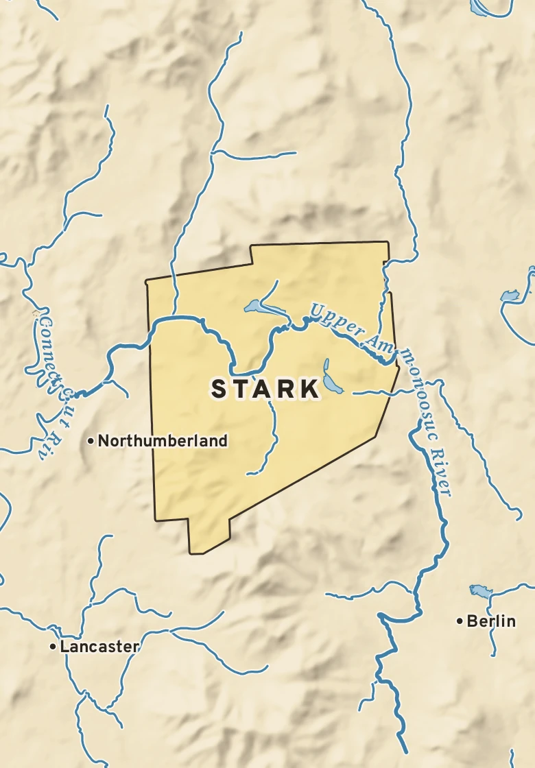 Atlas plate of Stark, New Hampshire.