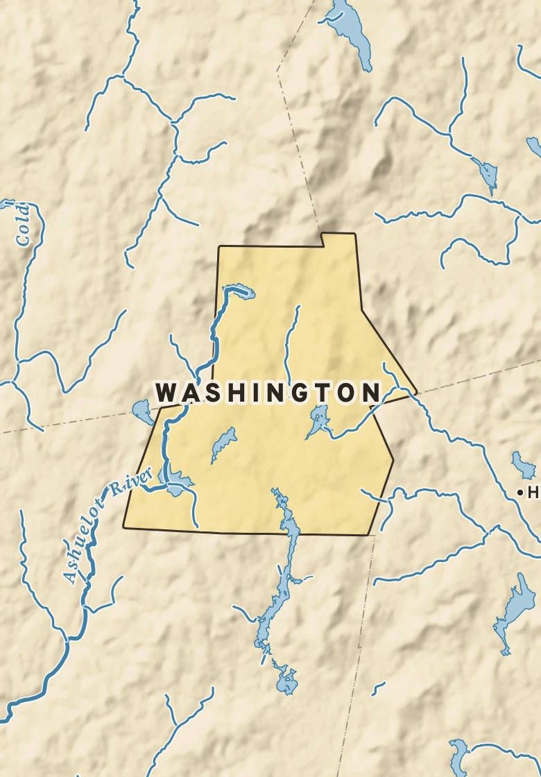 Atlas plate of Washington, New Hampshire.