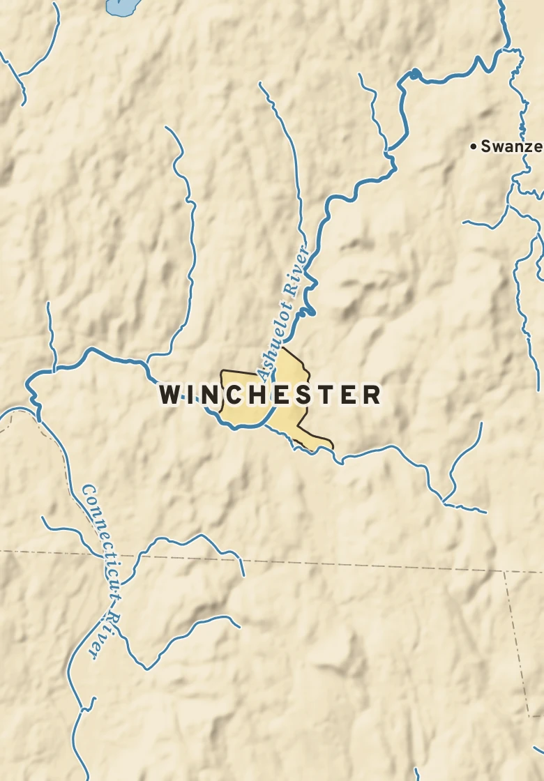 Atlas plate of Winchester, New Hampshire.