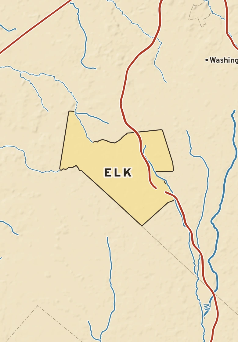 Atlas plate of Elk, New Jersey.
