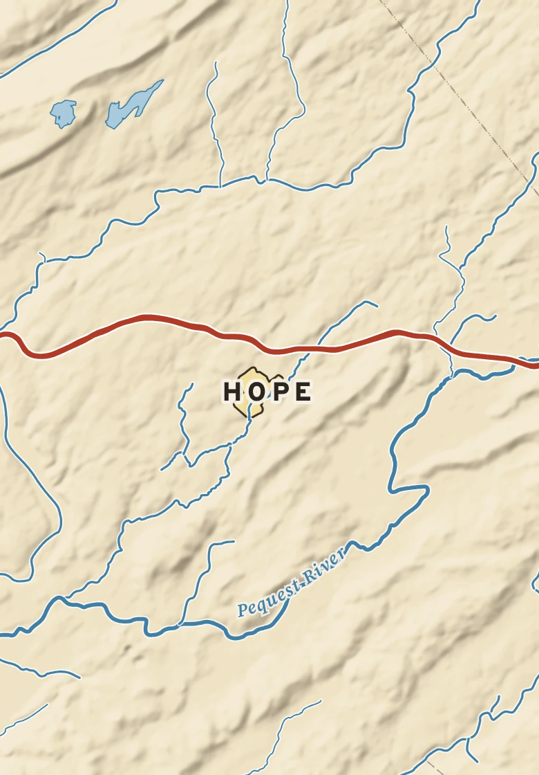 Atlas plate of Hope, New Jersey.