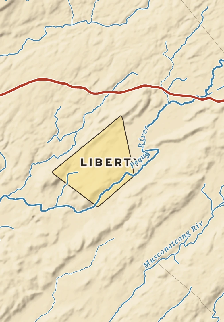 Atlas plate of Liberty, New Jersey.