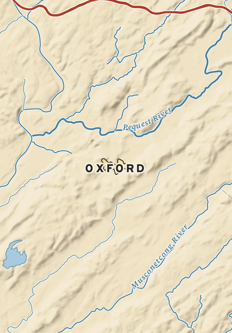 Atlas plate of Oxford, New Jersey.