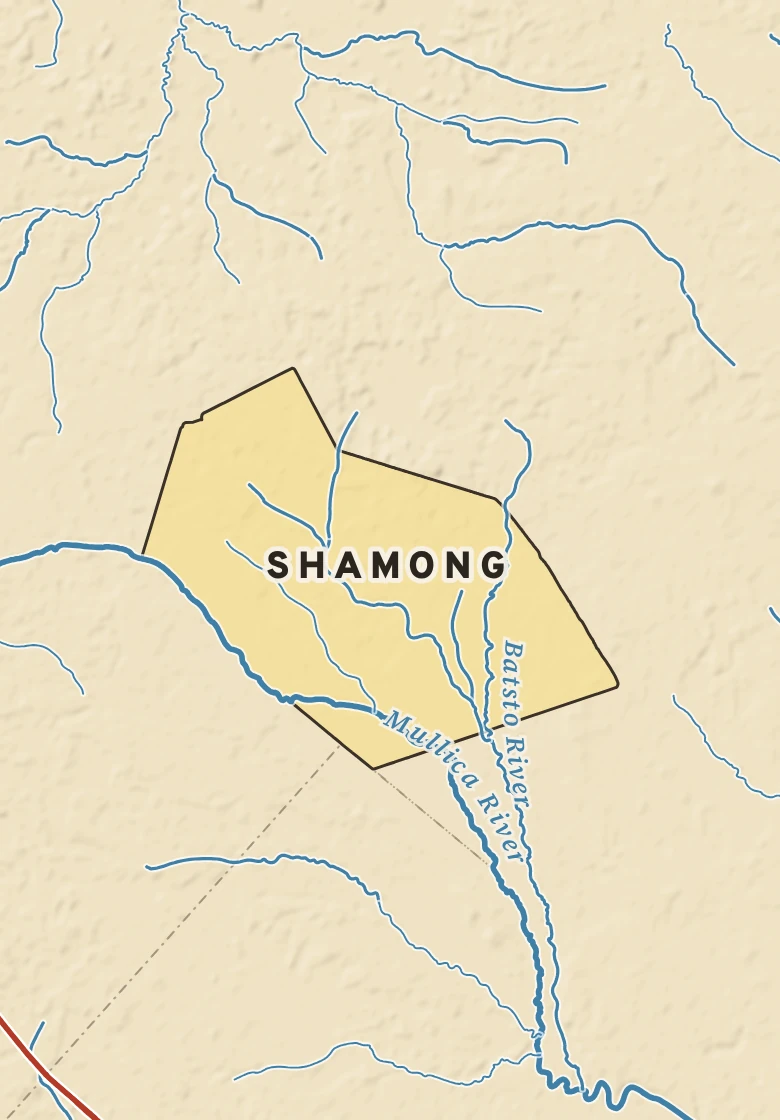 Atlas plate of Shamong, New Jersey.