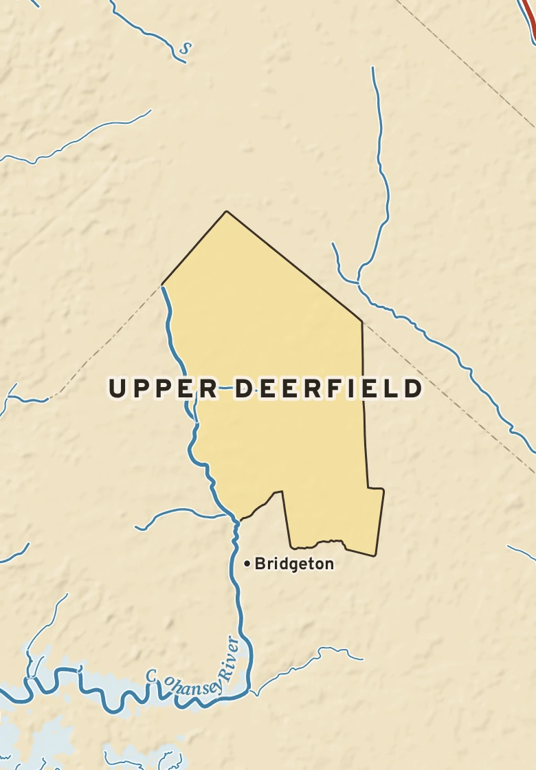 Atlas plate of Upper Deerfield, New Jersey.
