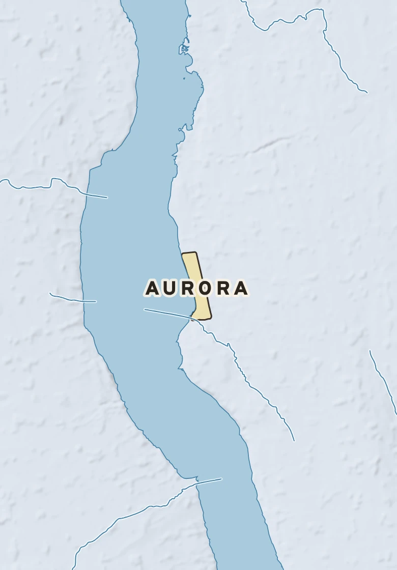 Atlas plate of Aurora, New York.