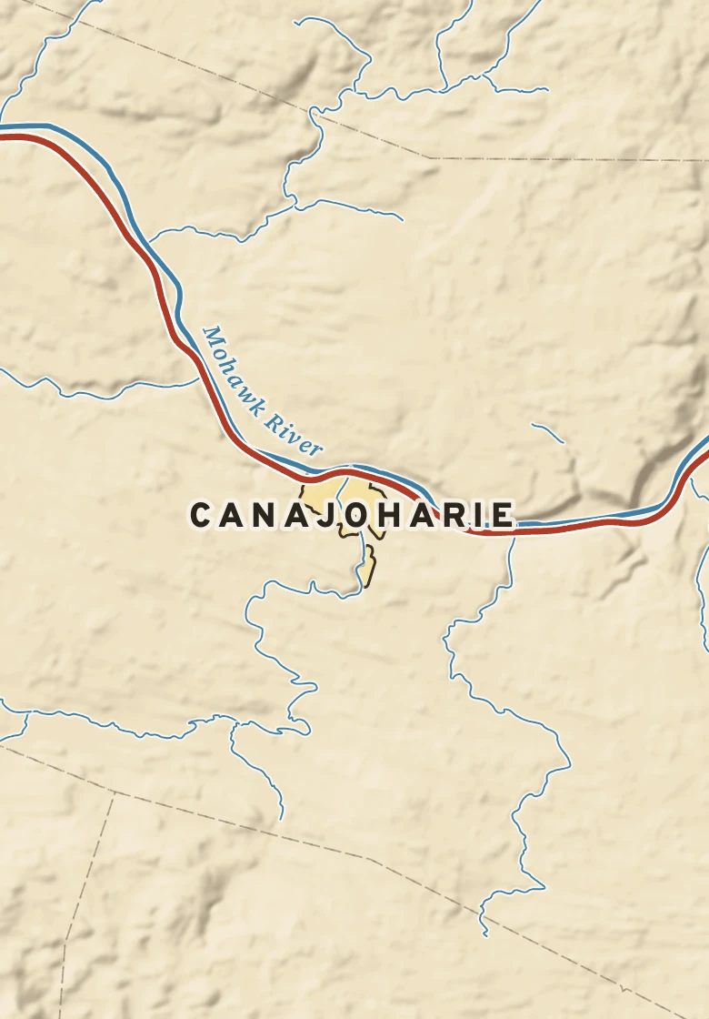 Atlas plate of Canajoharie, New York.