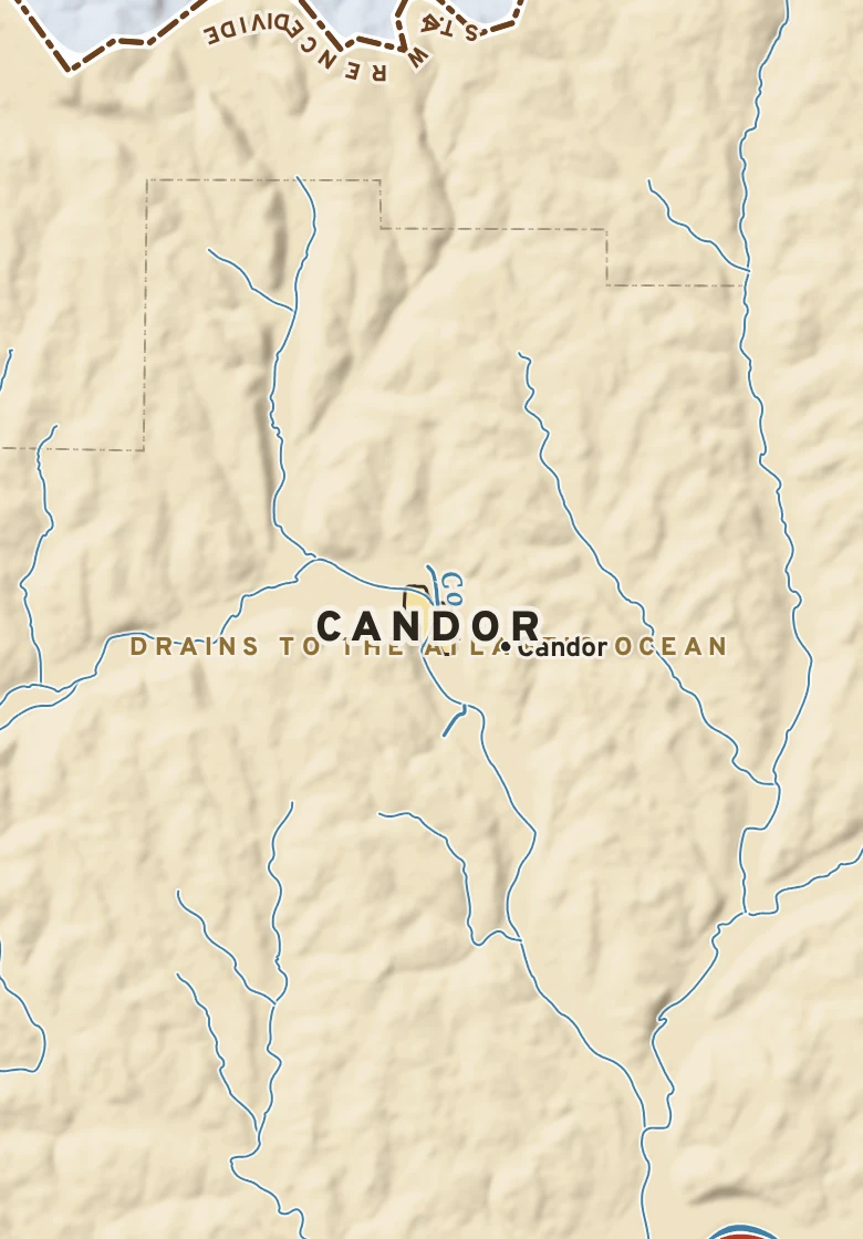 Atlas plate of Candor, New York.
