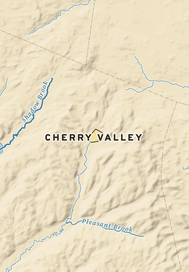 Atlas plate of Cherry Valley, New York.
