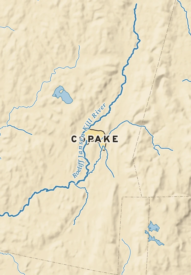 Atlas plate of Copake, New York.