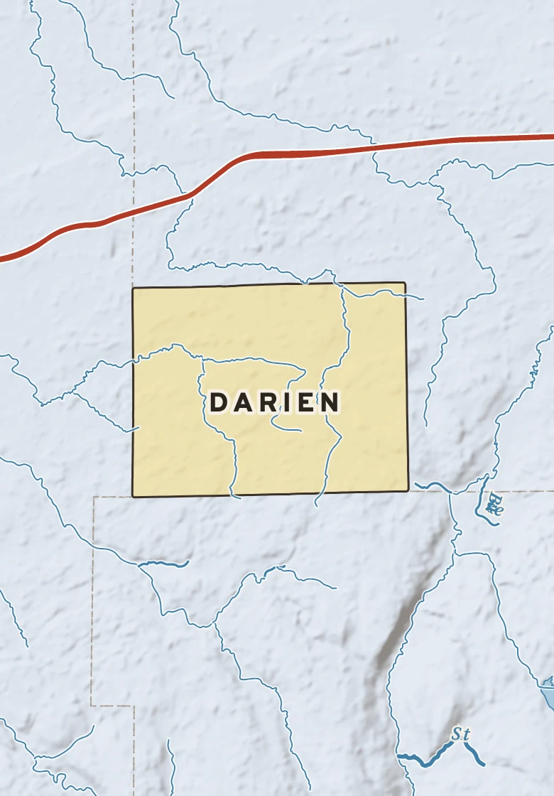 Atlas plate of Darien, New York.
