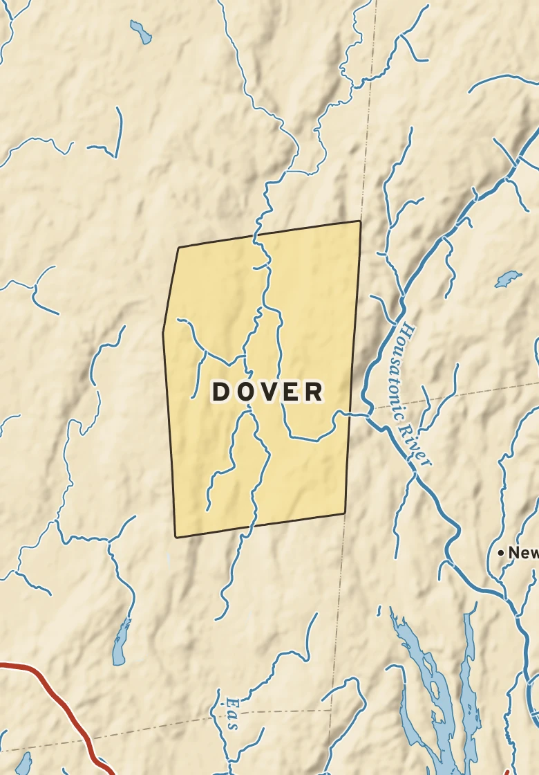 Atlas plate of Dover, New York.