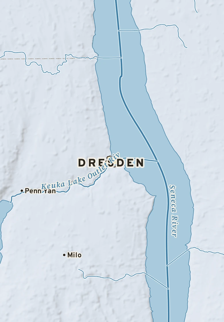 Atlas plate of Dresden, New York.