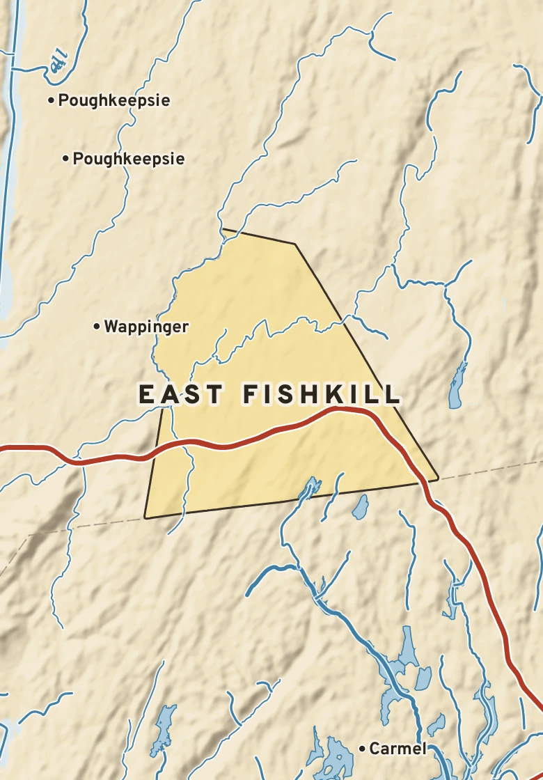 Atlas plate of East Fishkill, New York.