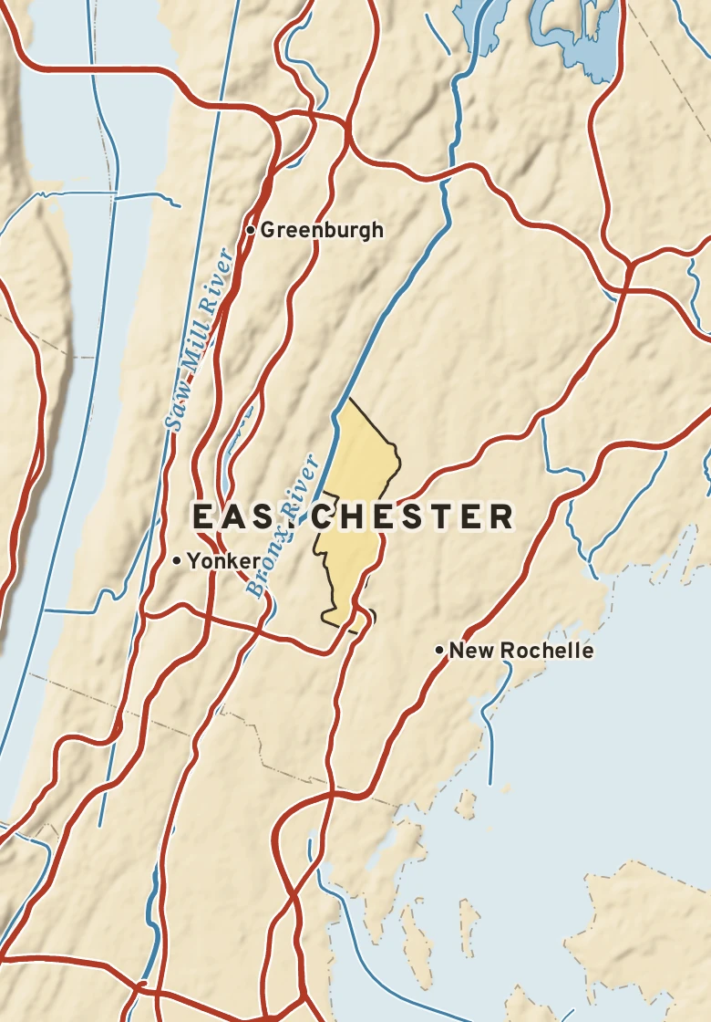Atlas plate of Eastchester, New York.