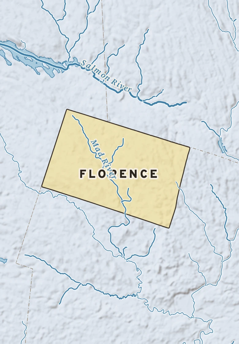Atlas plate of Florence, New York.