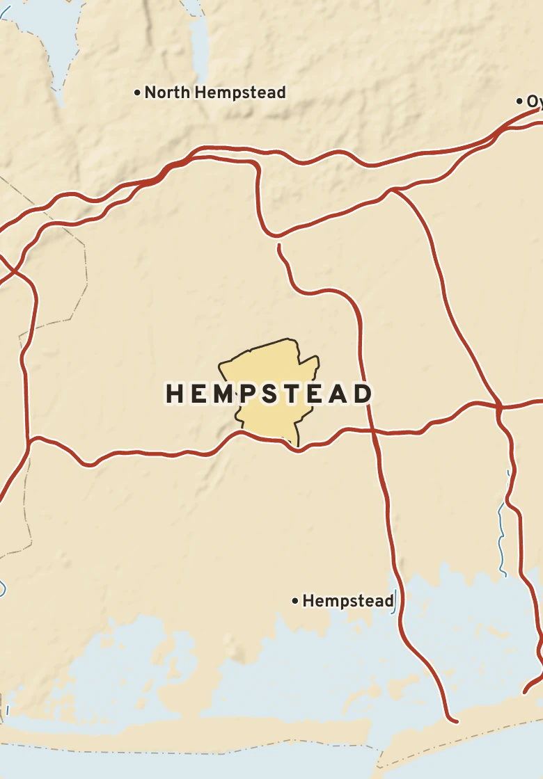 Atlas plate of Hempstead, New York.