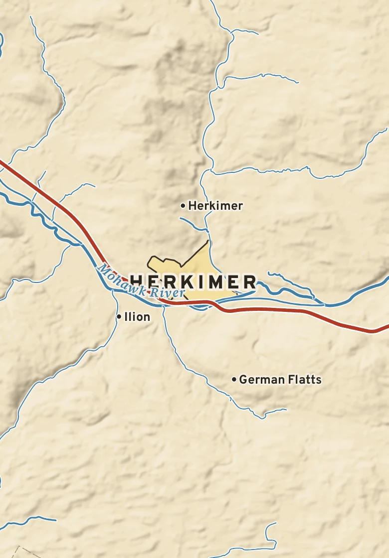 Atlas plate of Herkimer, New York.