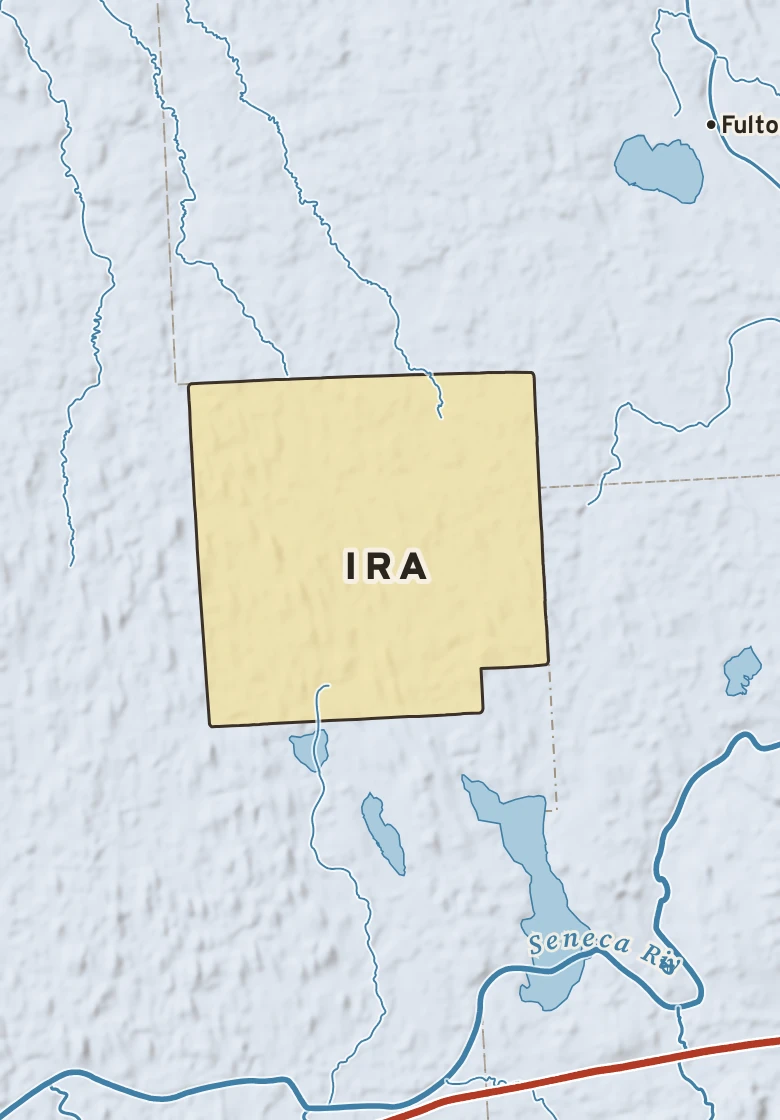 Atlas plate of Ira, New York.