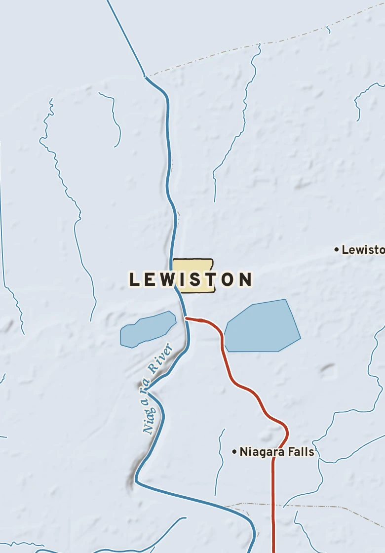 Atlas plate of Lewiston, New York.