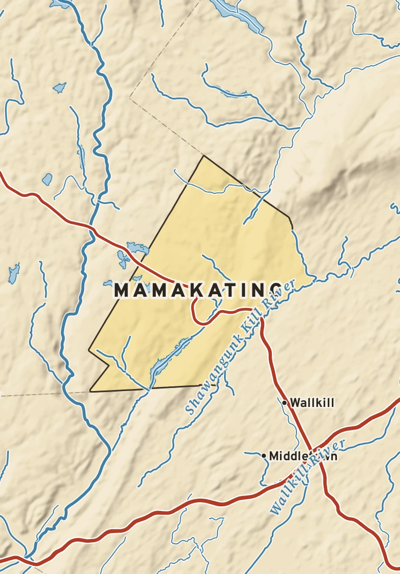 Atlas plate of Mamakating, New York.