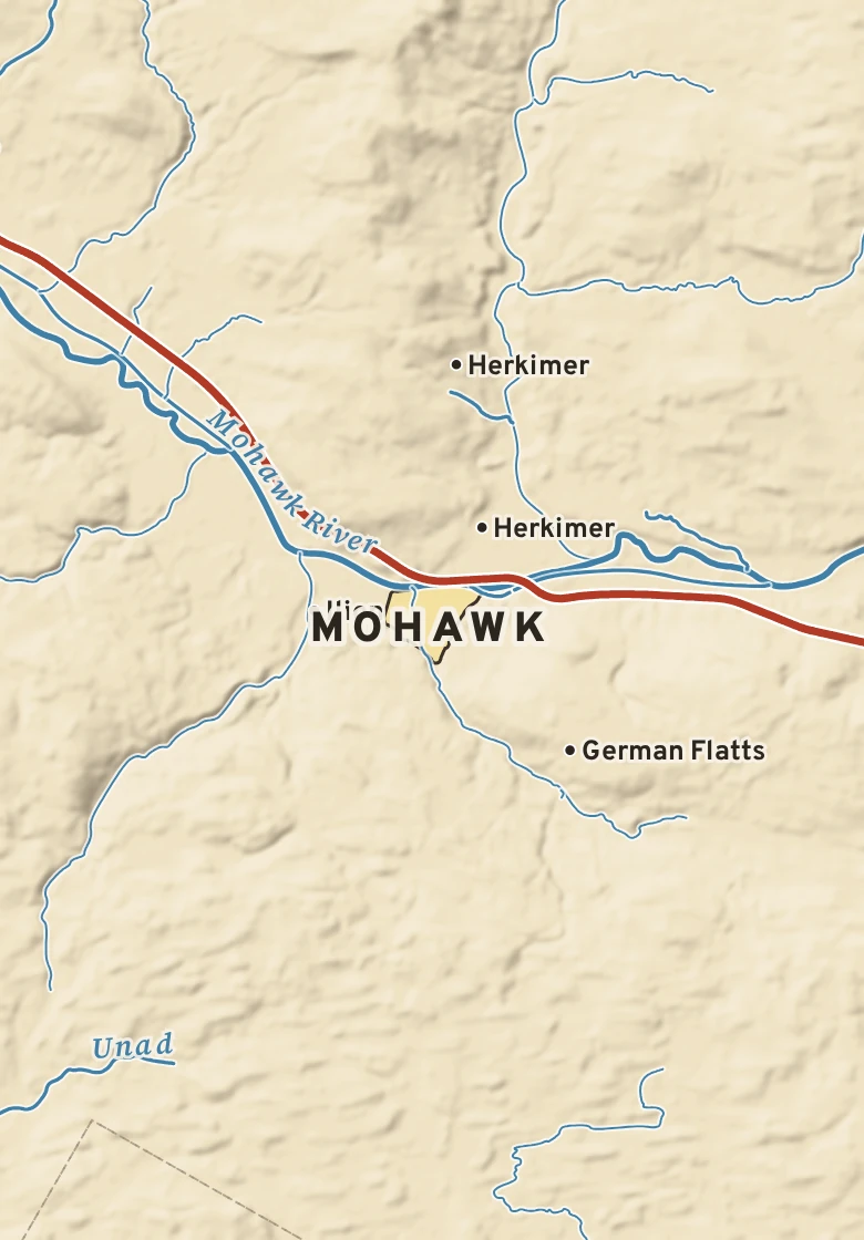 Atlas plate of Mohawk, New York.