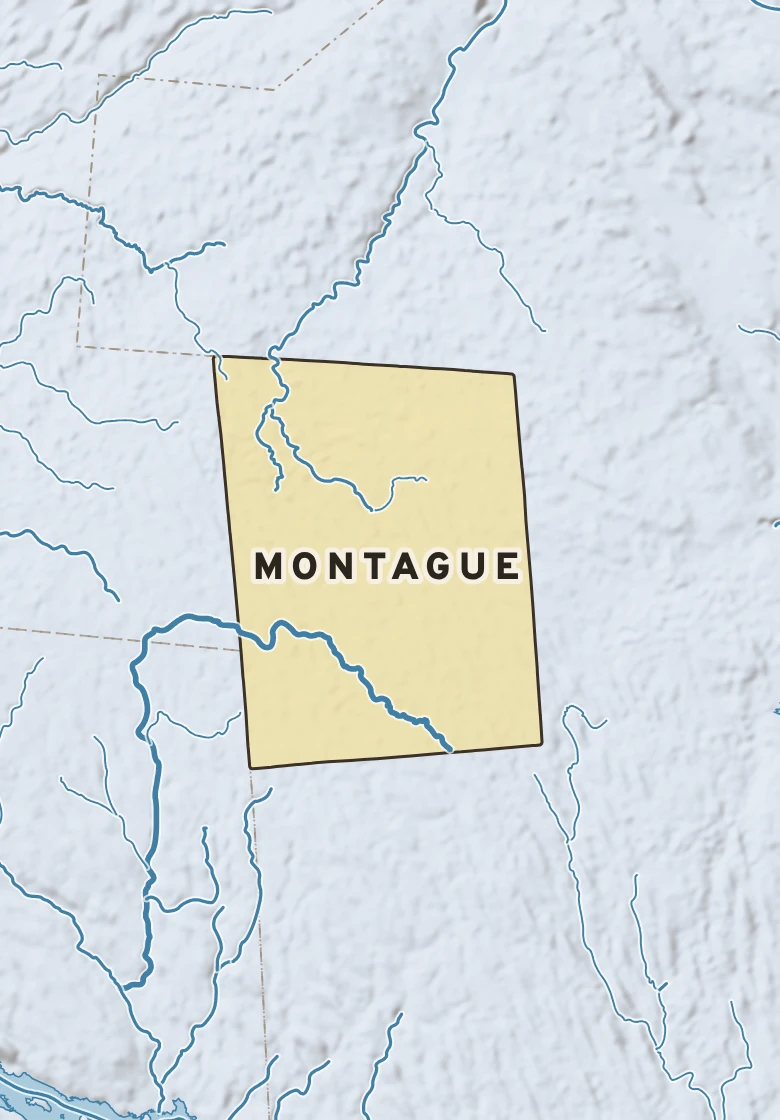 Atlas plate of Montague, New York.