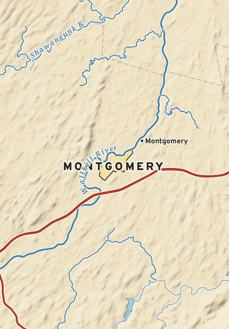 Atlas plate of Montgomery, New York.